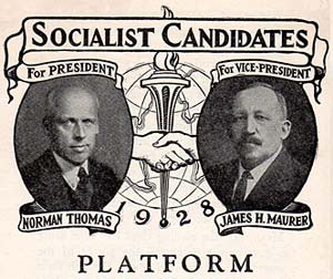 Socialist Party Platform 1928